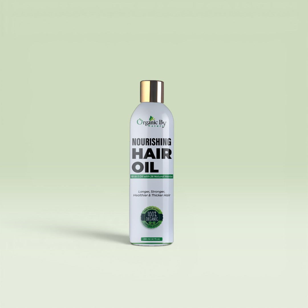 Nourishing Hair Oil | 18-in-1 Oil with 26 Organic Herbs (200 ml)